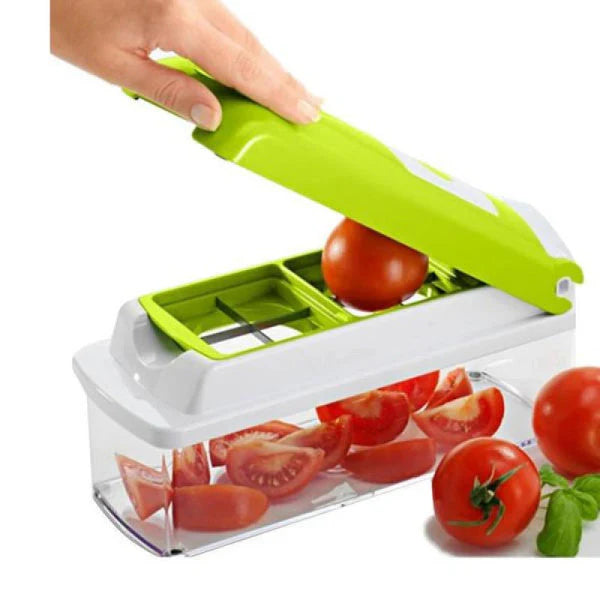 Multifunctional Vegetable Slicer Cutter & Shredder with Basket