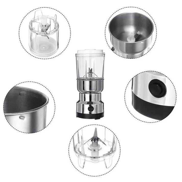 2 In 1 Electric Grinder Mixer & Blender