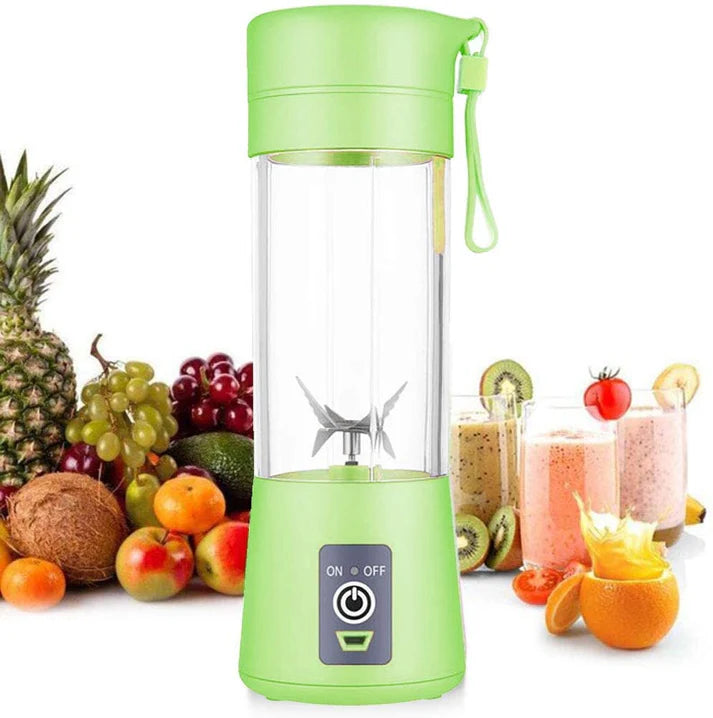 Six Blade Portable USB Electric Juicer Bottle Blender