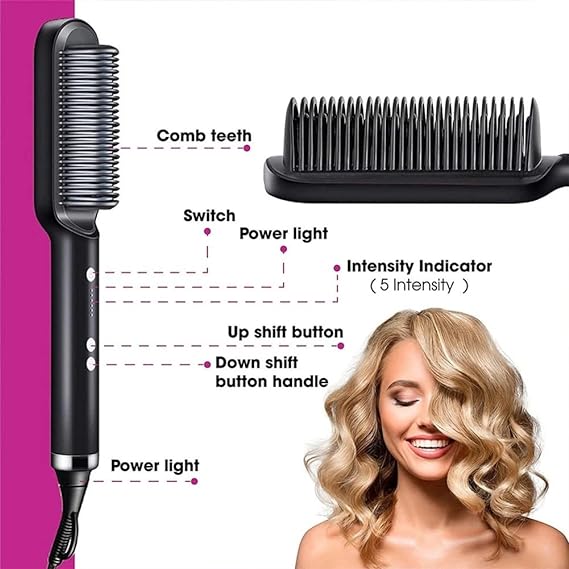 5-in-1 Electric Hair Dryer Brush & Hot Air Styler