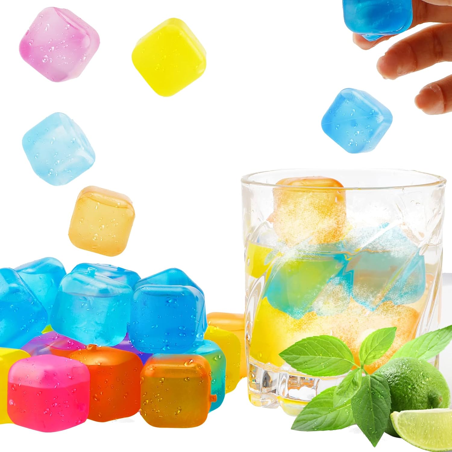 Reusable ice cube Pack